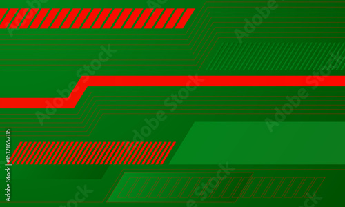 Abstract Background Futuristic Gaming With Gradient Colour