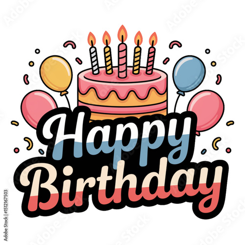 happy birthday cake