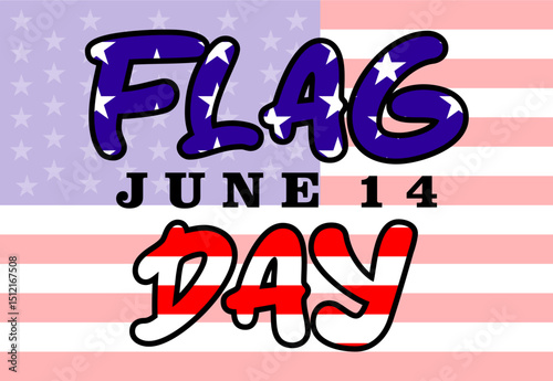 flag day june 14, transparent flag background