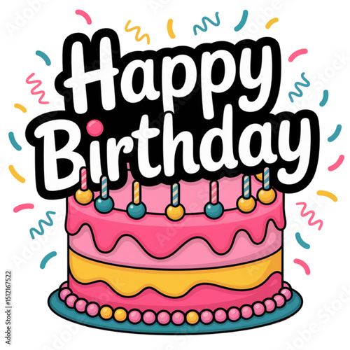 happy birthday cake