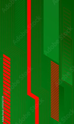 Abstract Background Futuristic Gaming With Gradient Colour