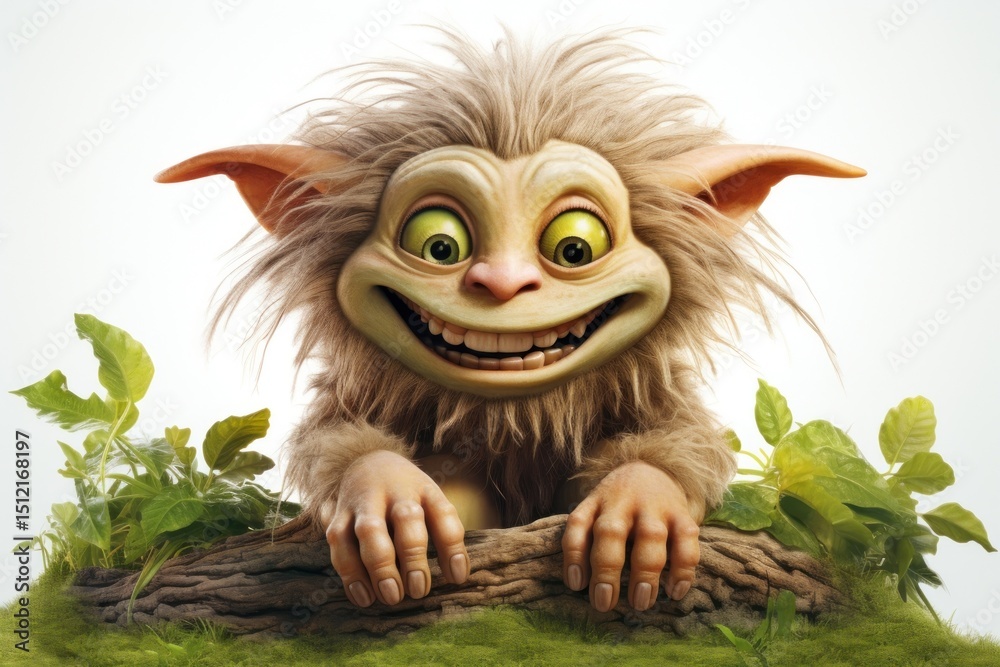 Obraz premium Troll cartoon animal mammal.