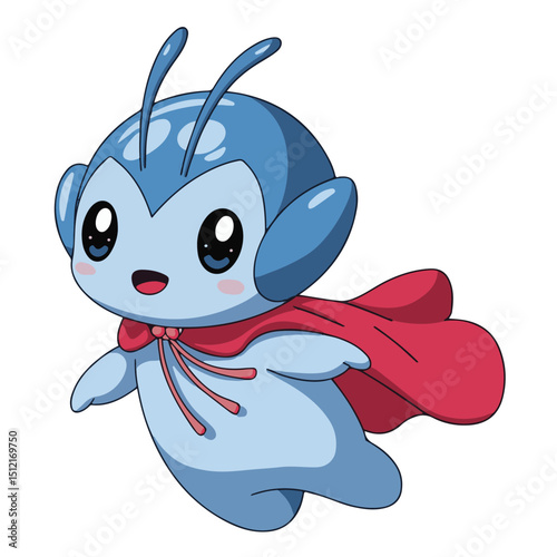 A funny cartoon vector illustration of a cute happy bunny character art