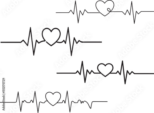 heartbeat vector set