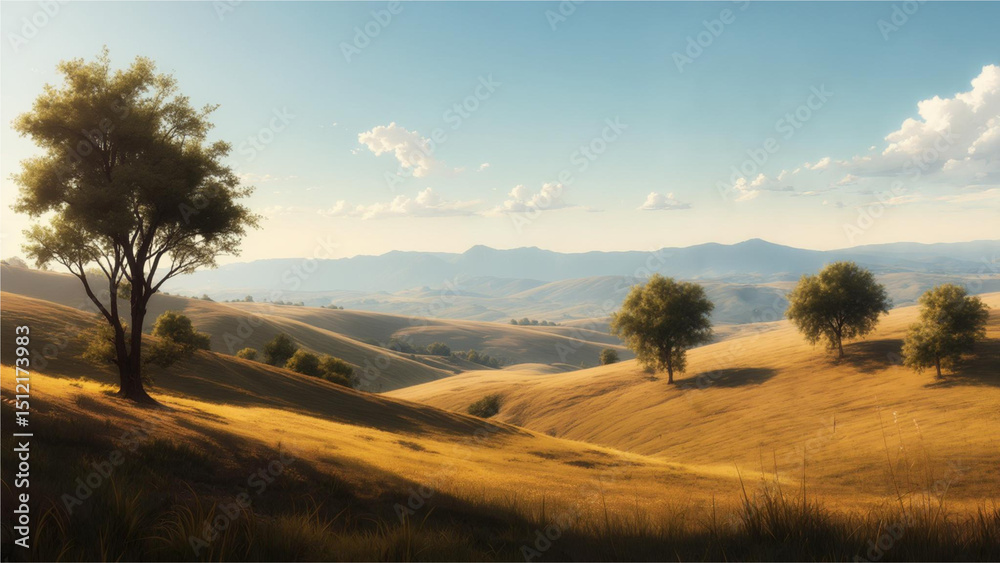 Fototapeta premium sunrise in the mountains