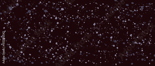 Dark seamless background with abstract ink splatters and paint stains. Grunge texture ideal for edgy designs and moody artistic backdrops.

