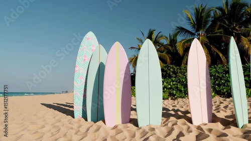 Summer Vibes with Pastel Surfboards
