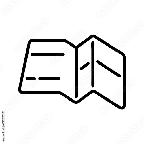 fold collapsed navigation menu icon design