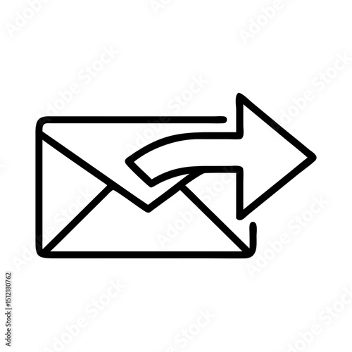 forward email arrow icon design