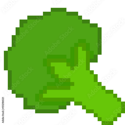 Broccoli Pixel Art
