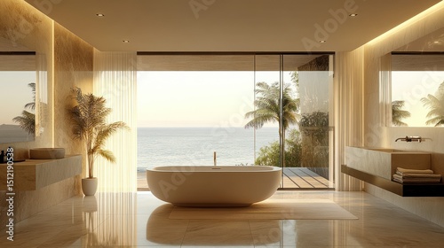 Luxurious oceanfront bathroom (1)
