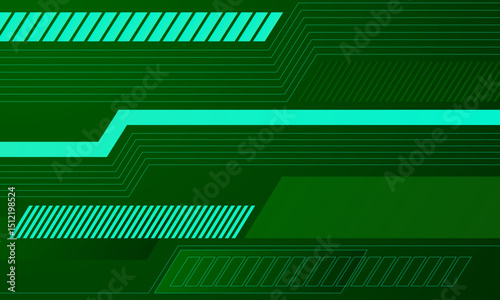 Abstract Background Futuristic Gaming With Gradient Colour