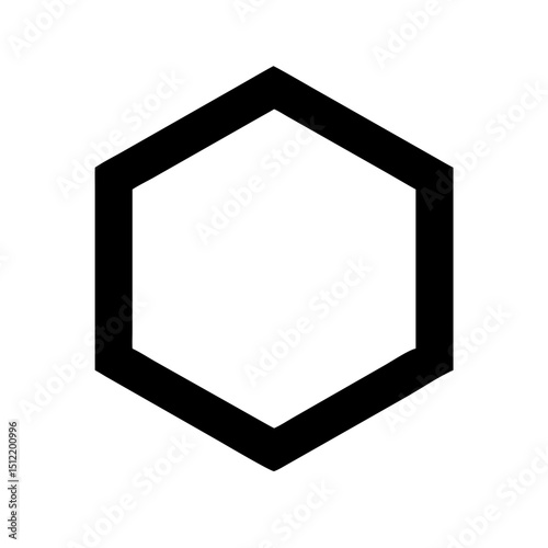 hexagon honeycomb shape icon design