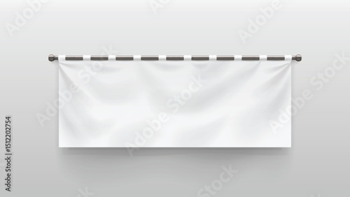 a white color textile sheet with shadow