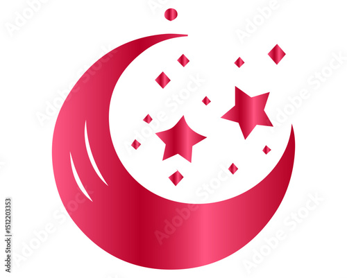 A stylish tribute to Islamic spiritual harmony through premium gradient design