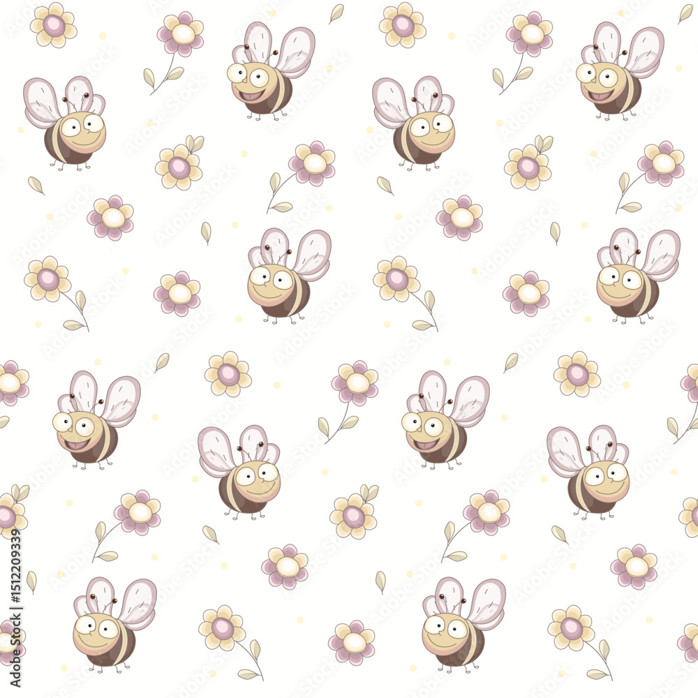 Obraz premium funny bees