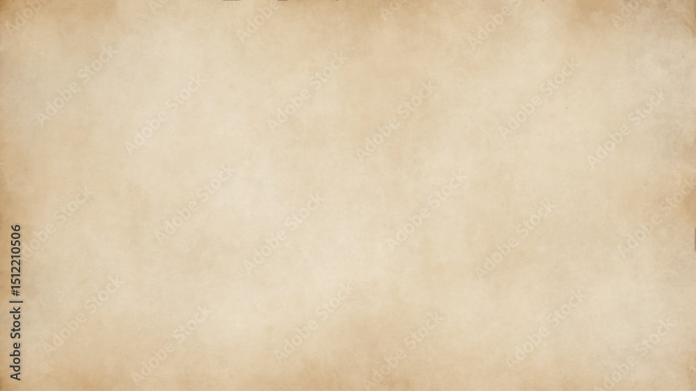 Fototapeta premium Vintage ancient worn paper texture. Vector illustration.