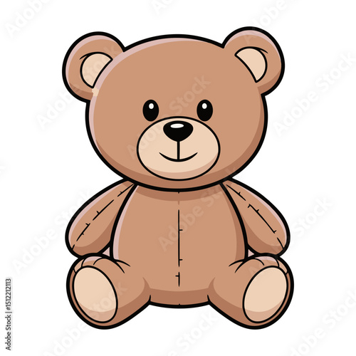 teddy bear vector illustration