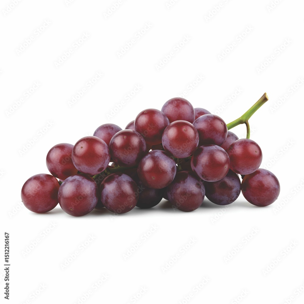 bunch of red grapes