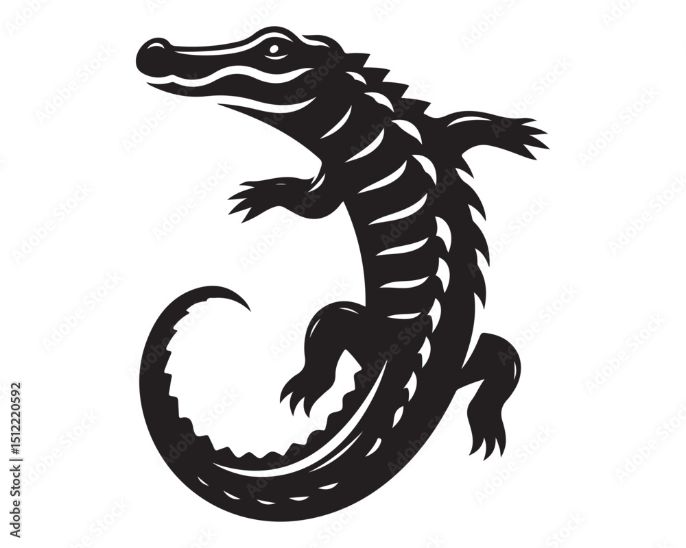 Fototapeta premium Alligator 2.eps