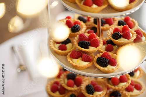 muesli with berries and milk