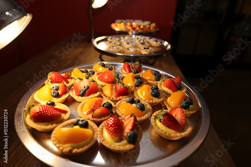 cake with fruits