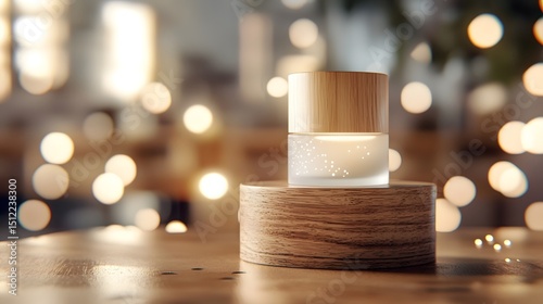 Moisturizing bb cream under the light photo
