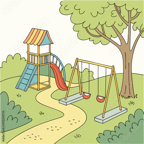 playground in the park