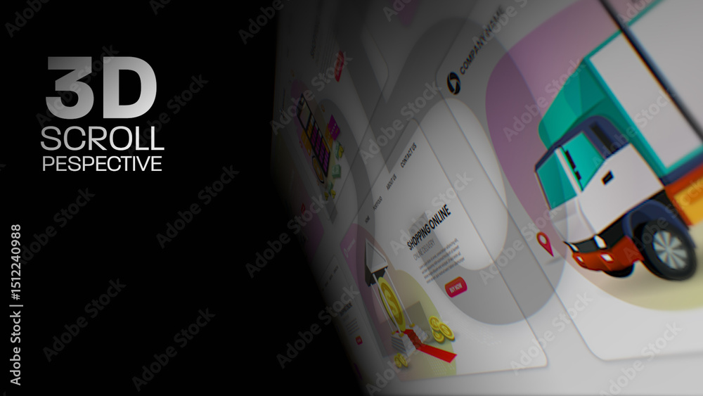 3D Scroll Camera Angle Animations (25) | Animated Scrolling Camera ...