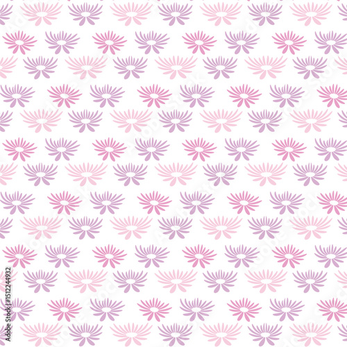 pastel color floral seamless pattern design