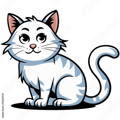 Cat animal vector