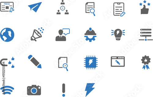 set of web icons