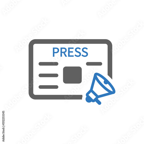 Press conference icon