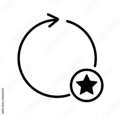 consistency vector icon