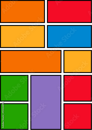 Comic Grid Layout C