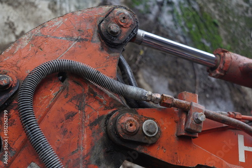 Hydraulic system. photo