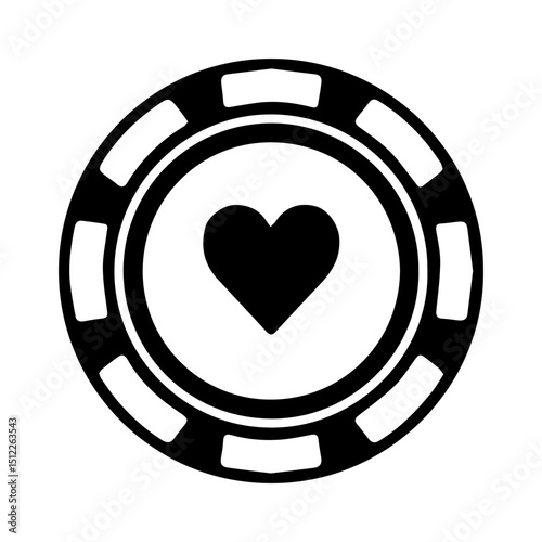 poker chip icon