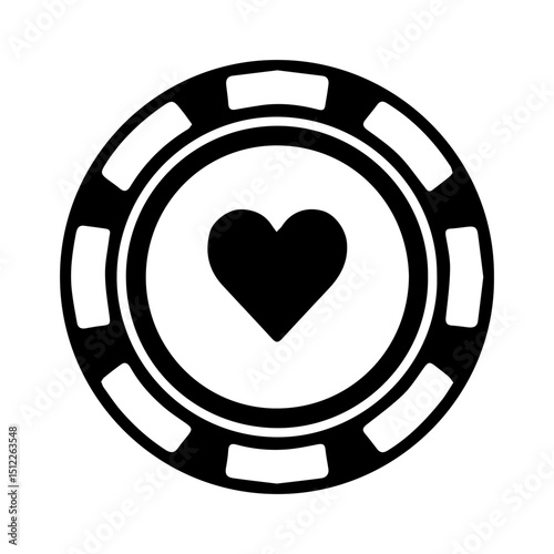 poker chip icon
