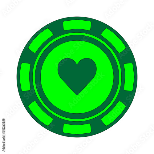 poker chip icon