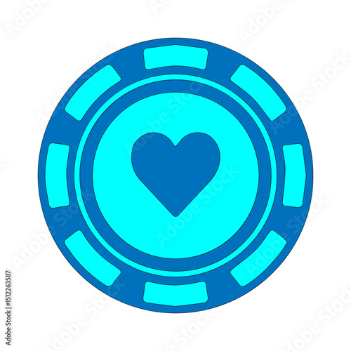 poker chip icon