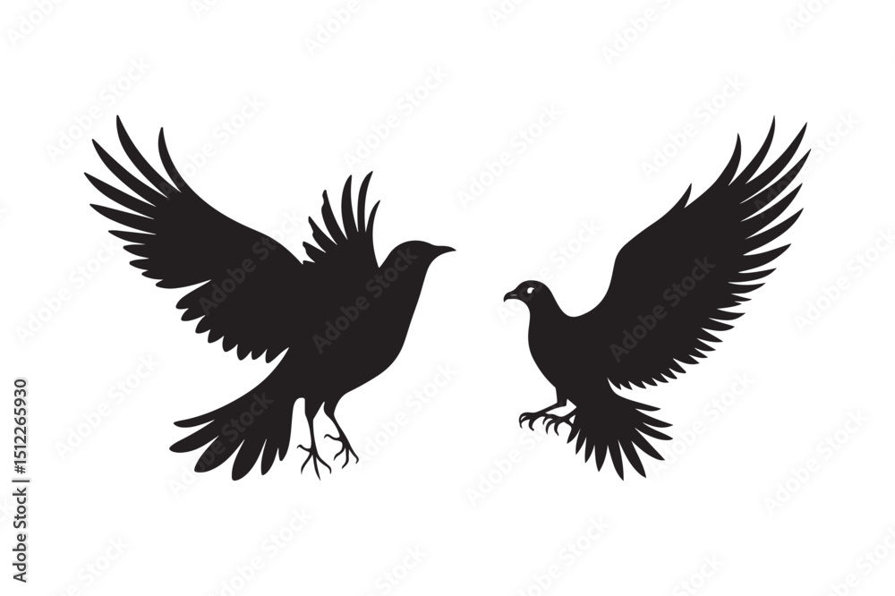 Obraz premium Adorable cartoon bird illustration for kids