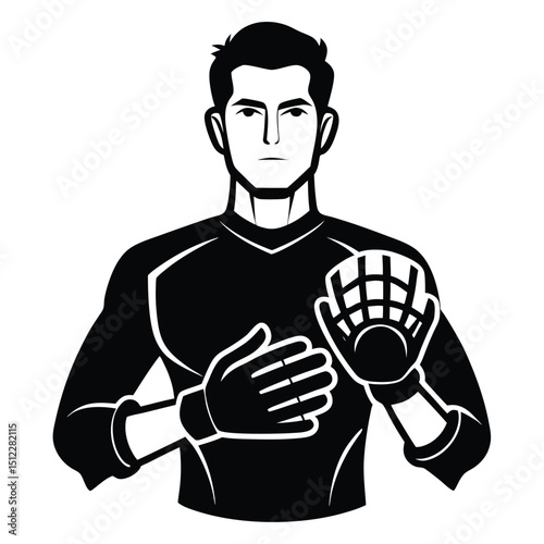 Soccer Goalie Gloves Goalkeeper Sports Football Equipment
