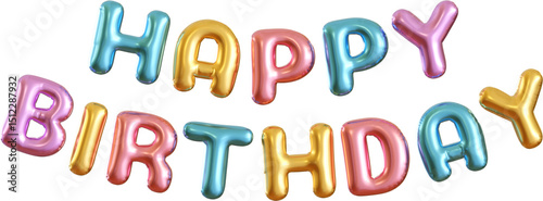 Colorful Happy Birthday