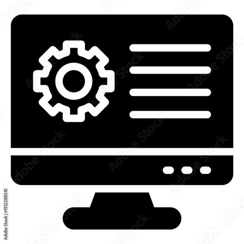 software solid icon	