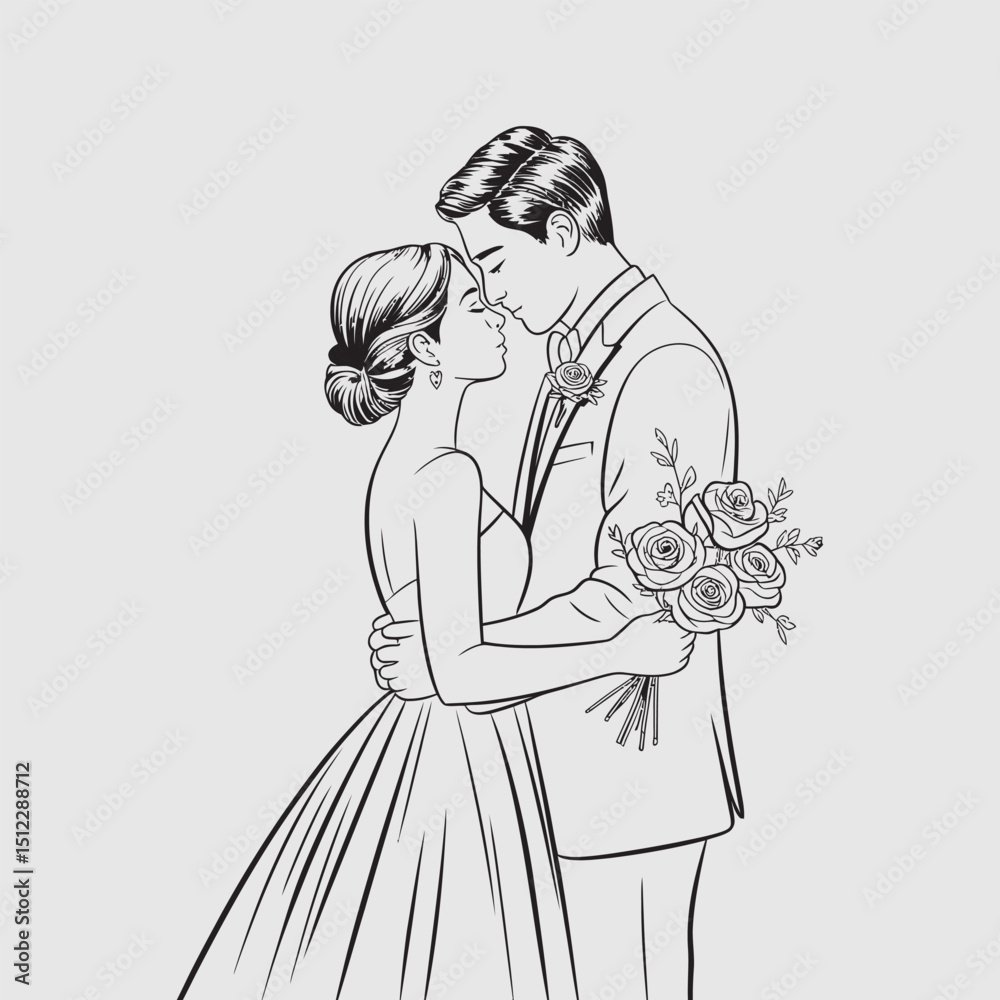 Fototapeta premium wedding 