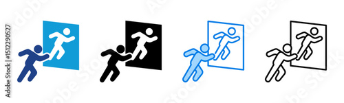 Reflection icon sheet multiple style collection
