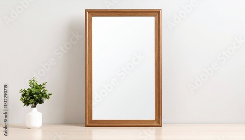 empty room with white window