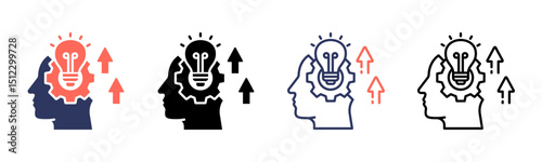 Open Minded icon sheet multiple style collection
