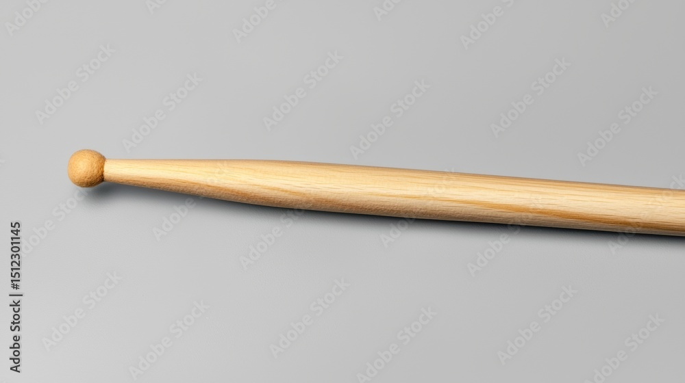 Naklejka premium A wooden baseball bat.