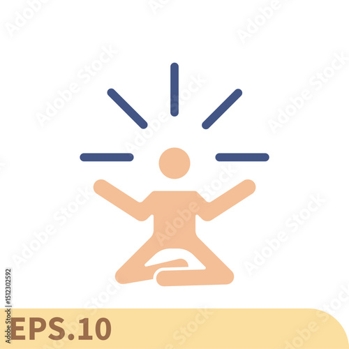 tranquility icons  symbol vector elements for infographic web